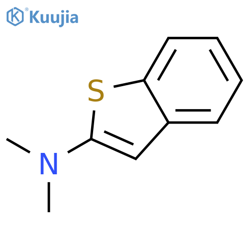 BENZO[B]THIOPHEN-2-AMINE, N,N-DIMETHYL- structure