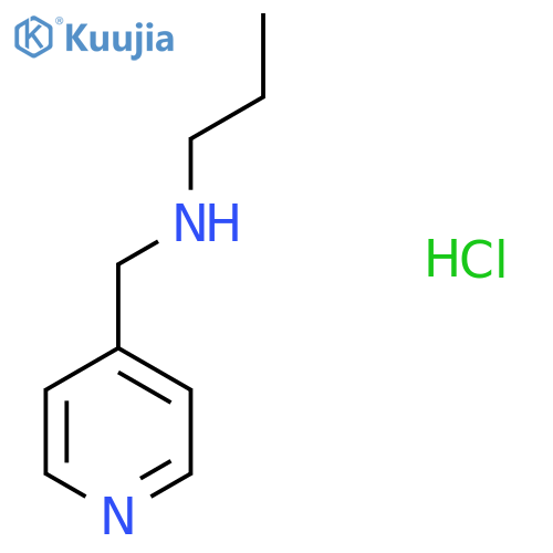Propyl(pyridin-4-ylmethyl)amine hydrochloride structure