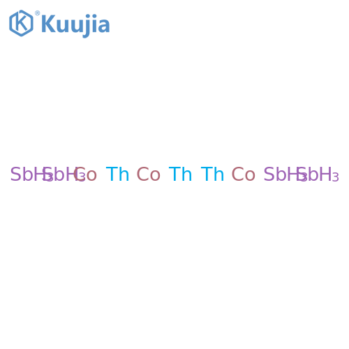 Antimony, compd. with cobalt and thorium (4:3:3) structure
