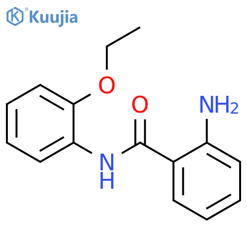 2-amino-N-(2-ethoxyphenyl)benzamide structure