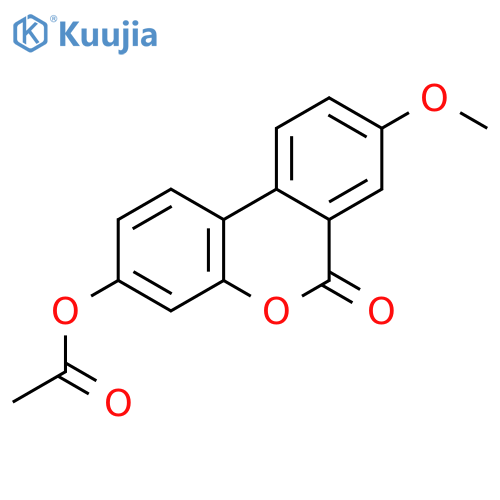 Urolithin A 8-Methyl Ether Acetate structure