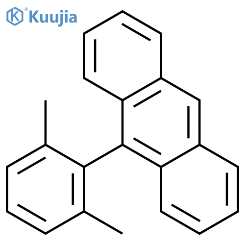 Anthracene, 9-(2,6-dimethylphenyl)- structure