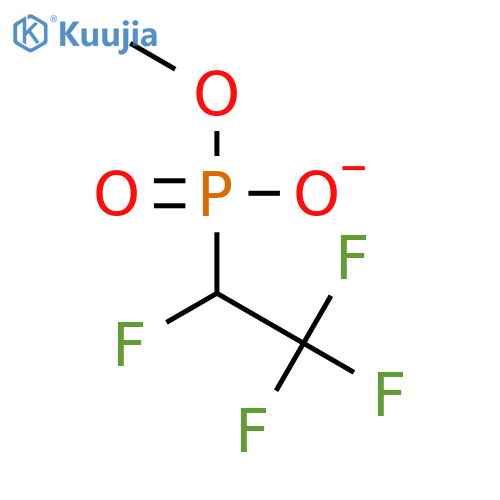 Phosphonic acid, (1,2,2,2-tetrafluoroethyl)-, monomethyl ester structure