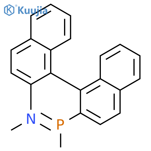 [1,1'-Binaphthalen]-2-amine, 2'-(dimethylphosphino)-N,N-dimethyl- structure