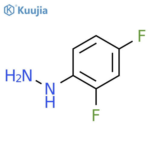 (2,4-difluorophenyl)hydrazine Hydrochloride structure