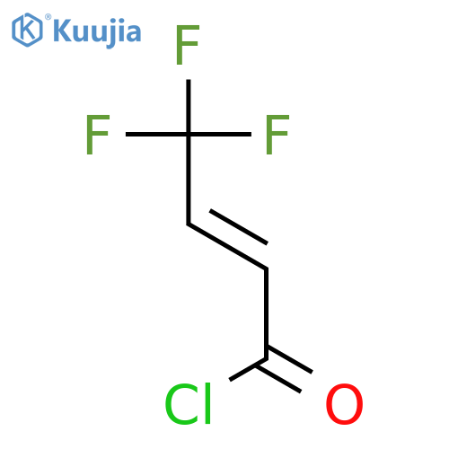 4,4,4-Trifluorocrotonoyl chloride structure