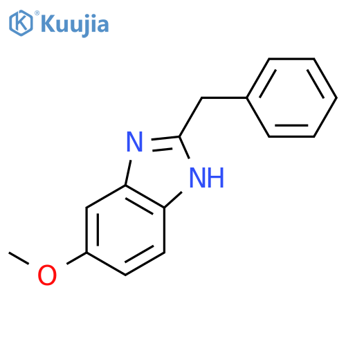 2-Benzyl-5-methoxy-1H-benzo[D]imidazole structure