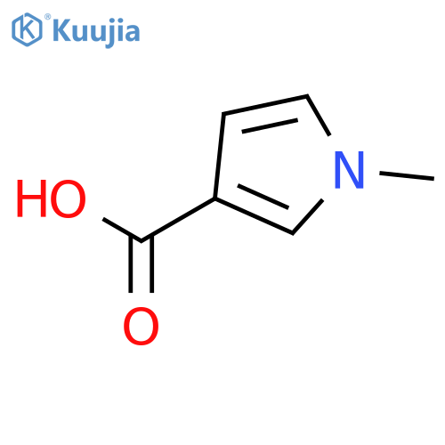 1-methyl-1H-Pyrrole-3-carboxylic acid structure