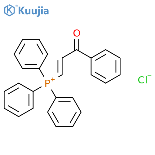 Phosphonium, (3-oxo-3-phenyl-1-propenyl)triphenyl-, chloride structure