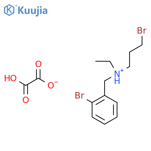 BENZYLAMINE, o-BROMO-N-(3-BROMOPROPYL)-N-ETHYL-, OXALATE structure