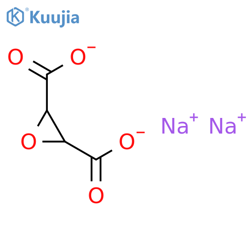 2,3-Epoxysuccinic acid disodium salt structure