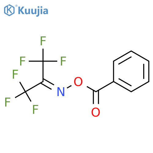 2-PROPANONE, 1,1,1,3,3,3-HEXAFLUORO-, O-BENZOYLOXIME structure