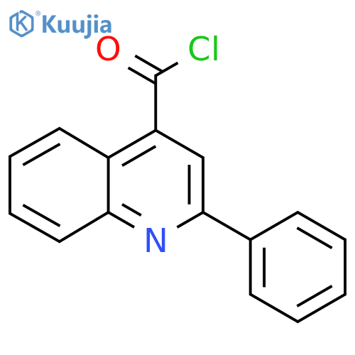 2-Phenyl-quinoline-4-carbonyl chloride structure