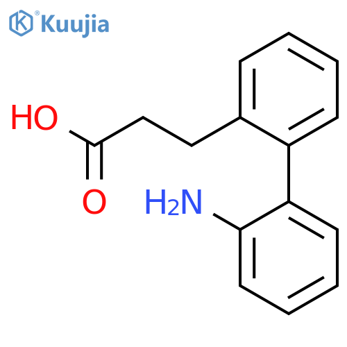 [1,1'-Biphenyl]-2-propanoic acid, 2'-amino- structure