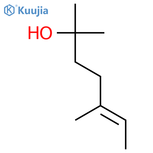 5-Hepten-2-ol, 2,5-dimethyl-, (5E)- structure