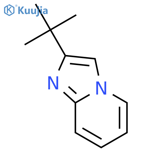 2-tert-butylimidazo1,2-apyridine structure