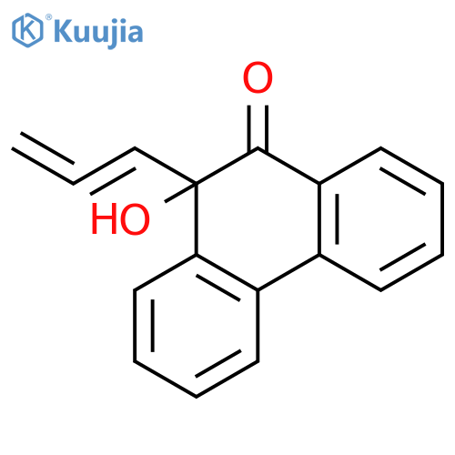 9(10H)-PHENANTHRENONE, 10-HYDROXY-10-(1,2-PROPADIENYL)- structure