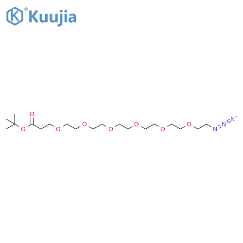 Azido-PEG6-C2-Boc structure