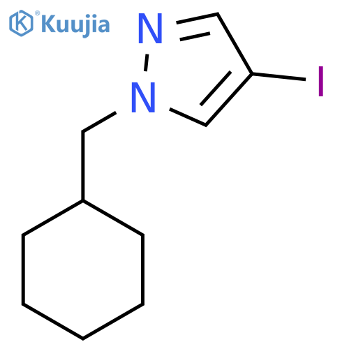 1-(Cyclohexylmethyl)-4-iodo-1h-pyrazole structure