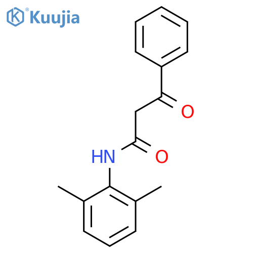 N-(2,6-Dimethylphenyl)-3-oxo-3-phenylpropanamide structure