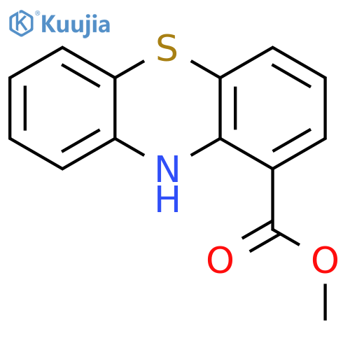 methyl 10H-phenothiazine-1-carboxylate structure