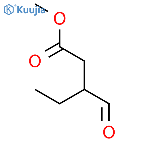Methyl 3-formylpentanoate structure