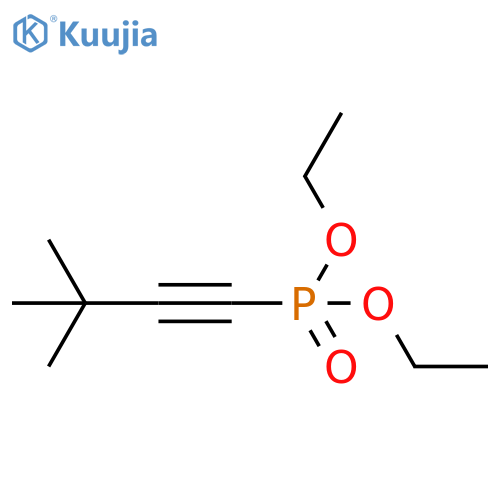 (3,3-diMethylbut-1-ynyl)phosphonic acid diethyl ester structure