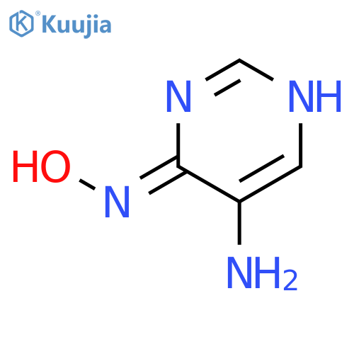 4(1H)-Pyrimidinone, 5-amino-, oxime (9CI) structure
