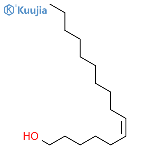 6-HEXADECEN-1-OL, (Z)- structure