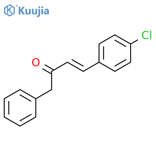 3-Buten-2-one, 4-(4-chlorophenyl)-1-phenyl-, (E)- structure