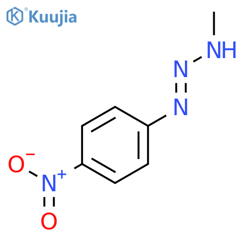 3-Methyl-1-(4-nitrophenyl)triazene structure