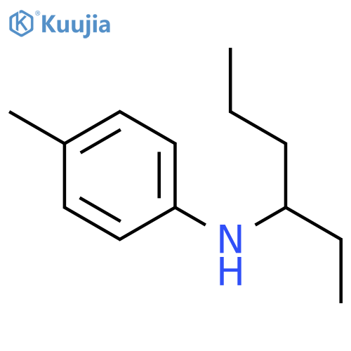 BENZENAMINE, N-(1-ETHYLBUTYL)-4-METHYL- structure