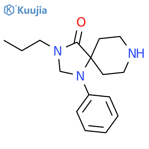 1,3,8-Triazaspiro[4.5]decan-4-one, 1-phenyl-3-propyl- structure
