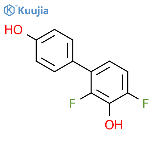 [1,1'-BIPHENYL]-3,4'-DIOL, 2,4-DIFLUORO- structure