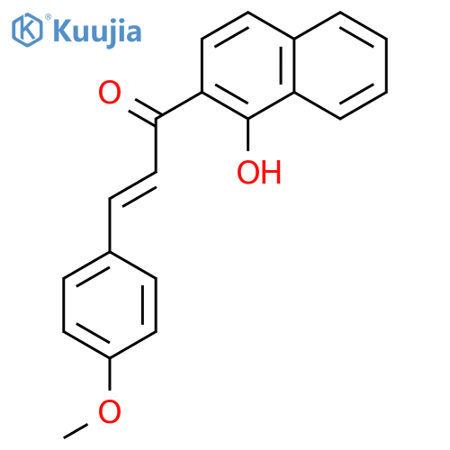 1-(1-Hydroxynaphthalen-2-yl)-3-(4-methoxyphenyl)prop-2-en-1-one structure