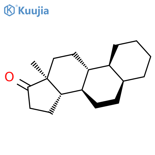 Estran-17-one, (5b)- structure