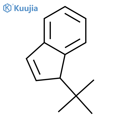 1H-Indene, 1-(1,1-dimethylethyl)- structure