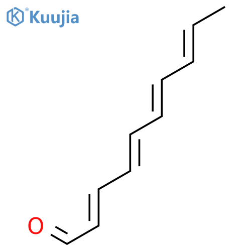 DECA-2,4,6,8-TETRAENAL structure
