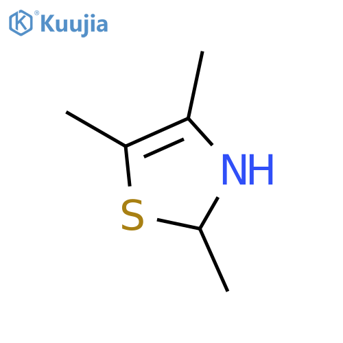 Thiazole, dihydro-2,4,5-trimethyl- structure