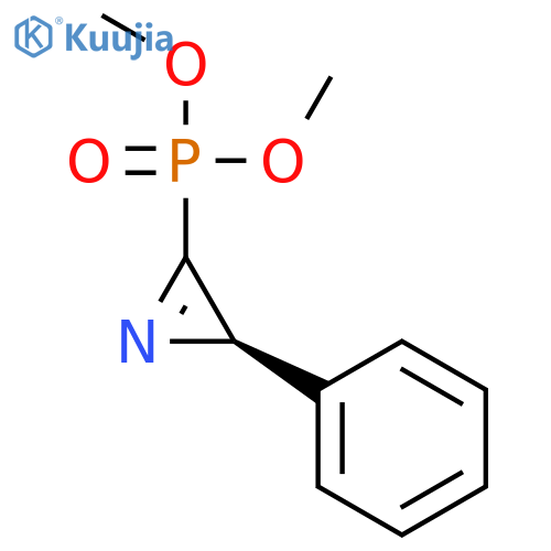 PHOSPHONIC ACID, [(2R)-2-PHENYL-2H-AZIRIN-3-YL]-, DIMETHYL ESTER structure