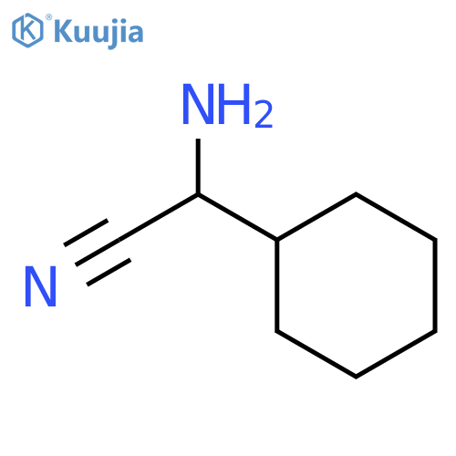 2-Amino-2-cyclohexylacetonitrile structure