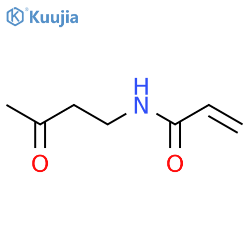 N-(3-Oxobutyl)prop-2-enamide structure