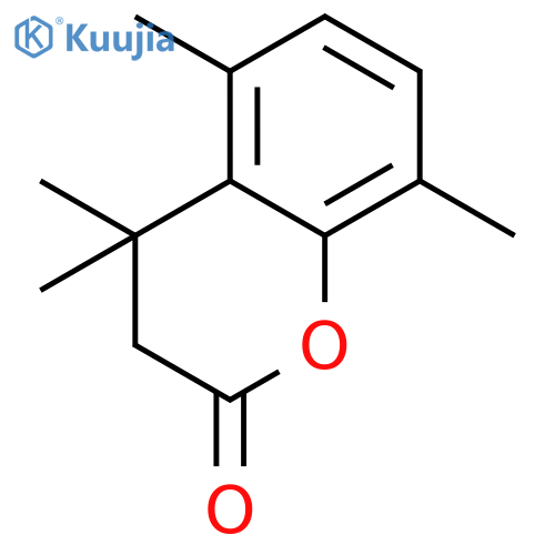 4,4,5,8-tetramethylchroman-2-one structure