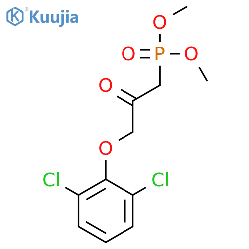 1-(2,6-Dichlorophenoxy)-3-dimethoxyphosphorylpropan-2-one structure