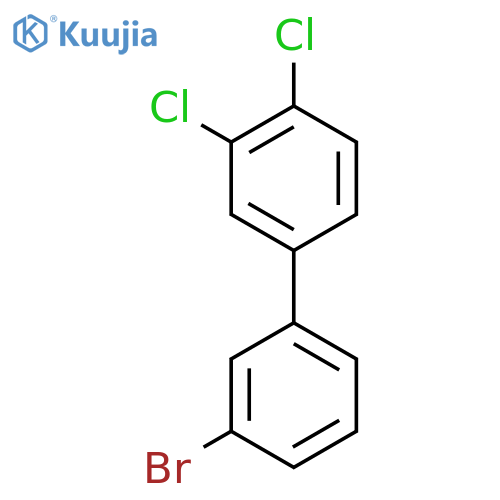 1,1'-Biphenyl, 3'-bromo-3,4-dichloro- structure