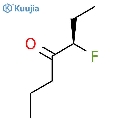4-Heptanone, 3-fluoro-, (3R)- structure
