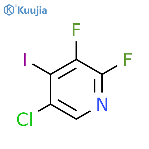 Pyridine,5-chloro-2,3-difluoro-4-iodo- structure