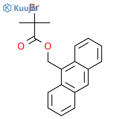 (Anthracen-9-YL)methyl 2-bromo-2-methylpropanoate structure