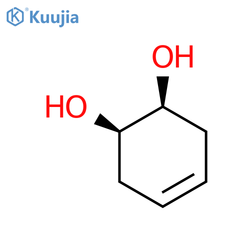 4-Cyclohexene-1,2-diol, (1R,2S)- structure