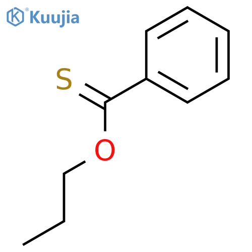 Benzenecarbothioic acid, O-propyl ester structure